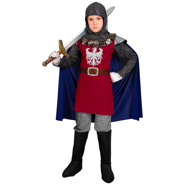 Riddardräkt Silver Pojke