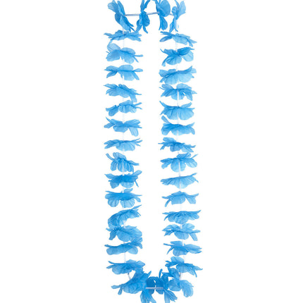 Ljusblå Hawaii krans