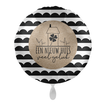 Heliumballong för inflyttningsfest, tom 43 cm