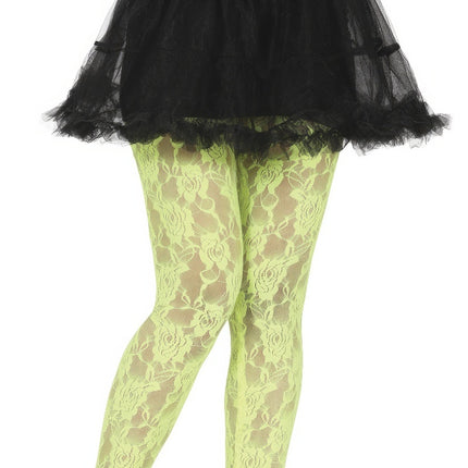 Gula strumpbyxor Ladies Lace