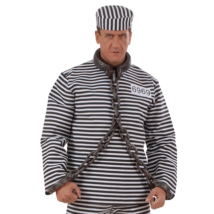 Halsband med gråa krokar