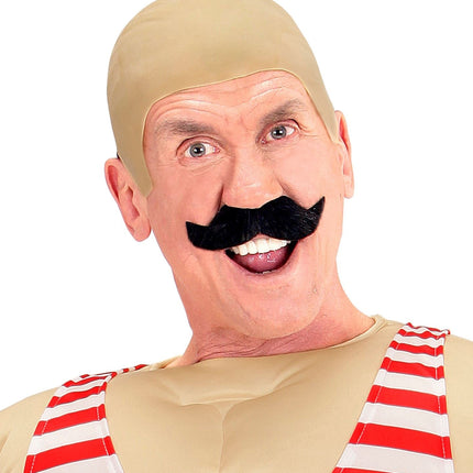 Svart falsk mustasch Ambassadör