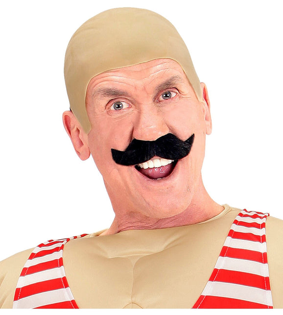 Svart falsk mustasch Ambassadör