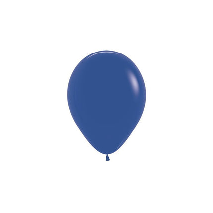 Ballonger Kungsblå 12cm 50st