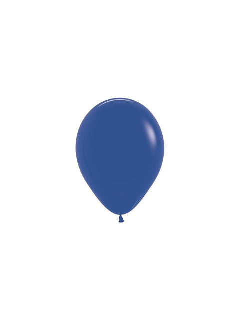 Ballonger Kungsblå 12cm 50st