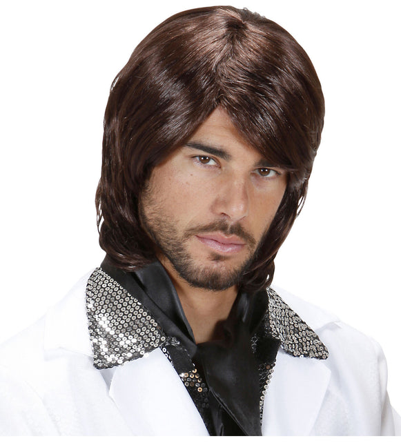 Brun peruk Popstjärna