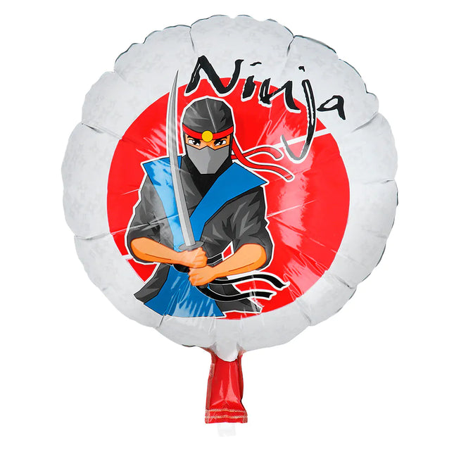 Ninja Helium Ballong Tom 45cm
