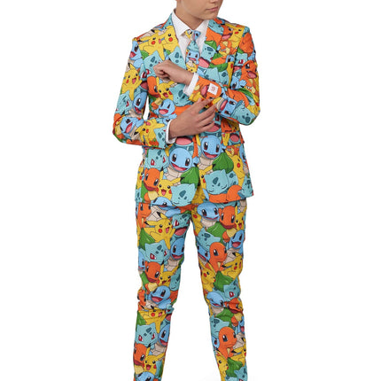 POKÉMON Dräkt Pojke Tonåring <tc>OppoSuits</tc>