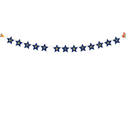 Grattis på födelsedagen Letterslinger Space 3m