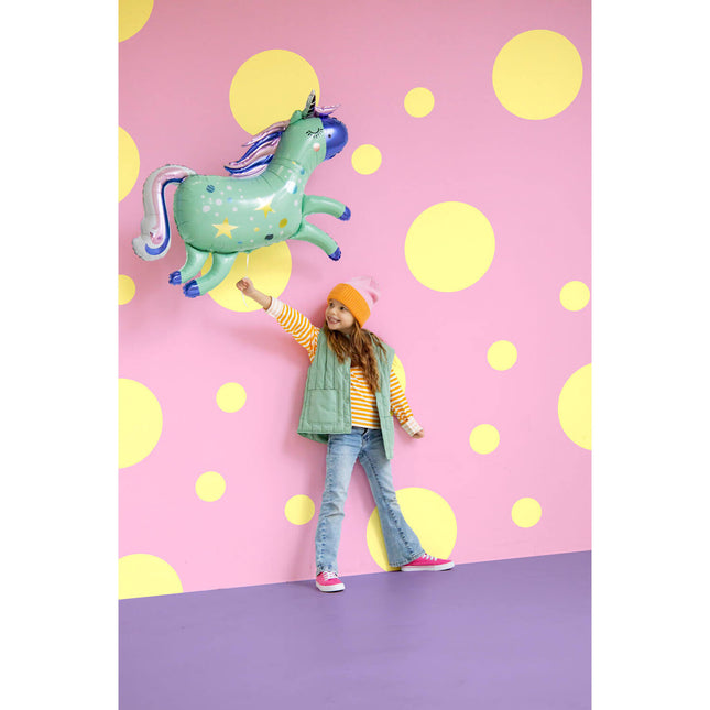 Enhörning Helium Ballong Tom