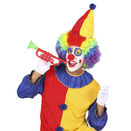 Clown falsk trumpet