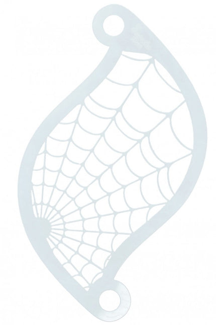 Vit sminkmall Spindelväv