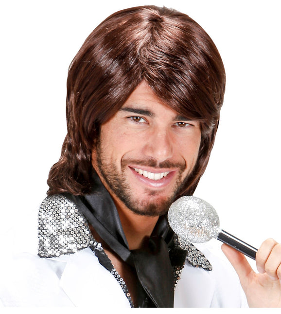 Brun peruk Popstjärna