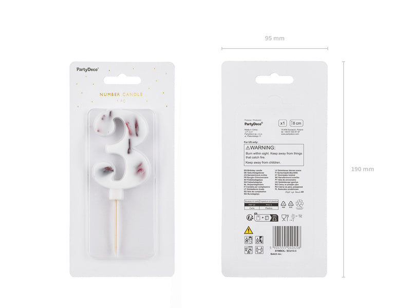 3-åriga ljusblad 8cm