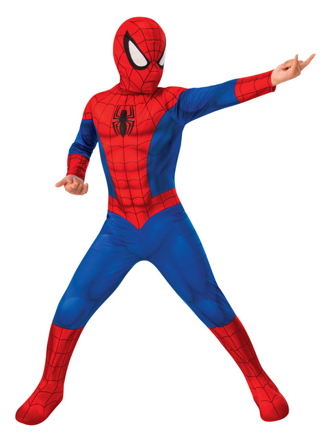 Spiderman-dräkt Barn Muskulär