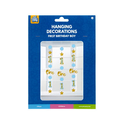 1 år hängande dekoration Pojke