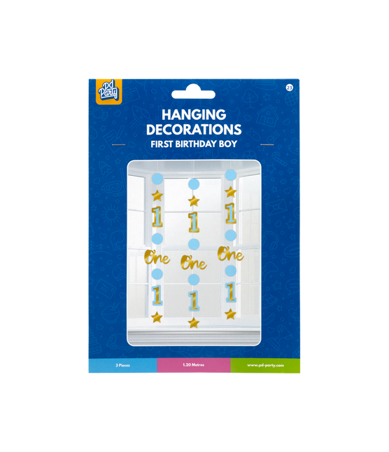 1 år hängande dekoration Pojke