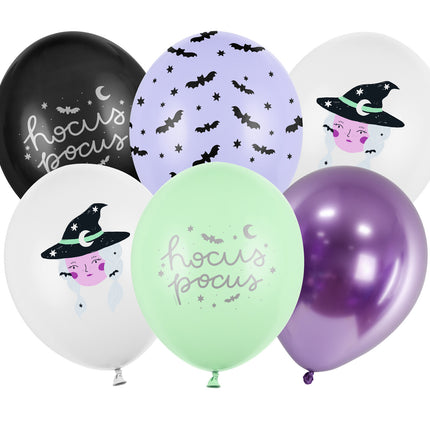 Halloween Ballonger Hocus Pocus 30cm 50st