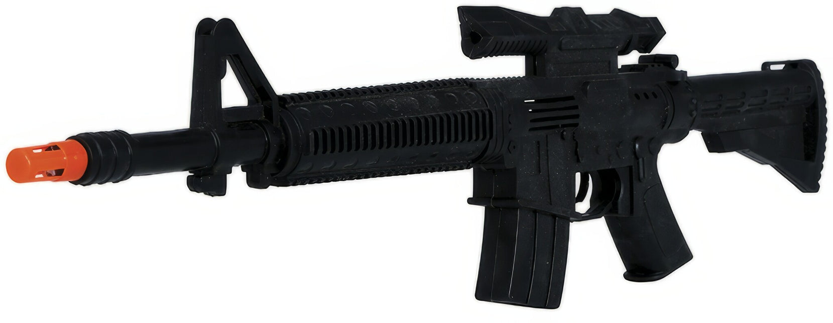 Låtsaspistol med sikte 58cm