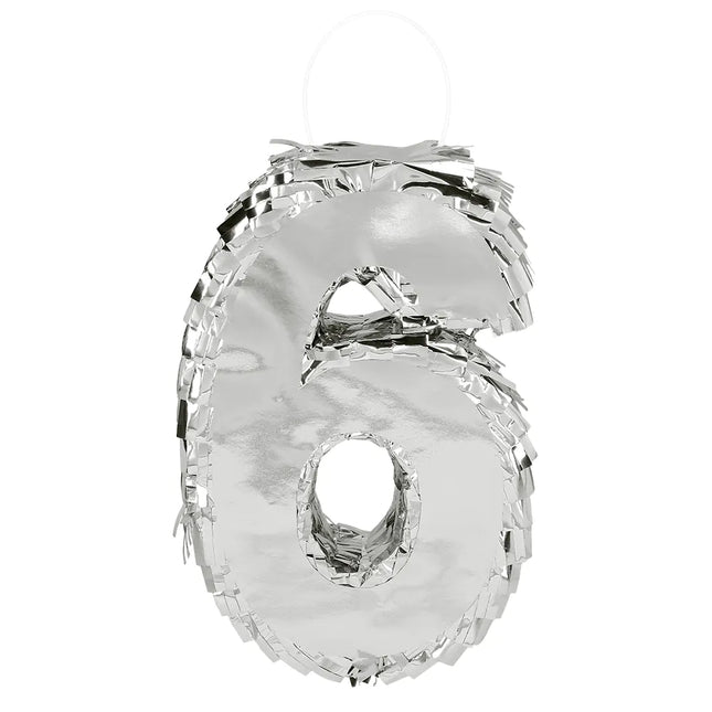 6 år Pinata Silver