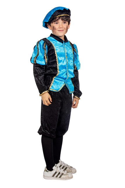 Pietenpak Kind Ljusblå/svart Luxe