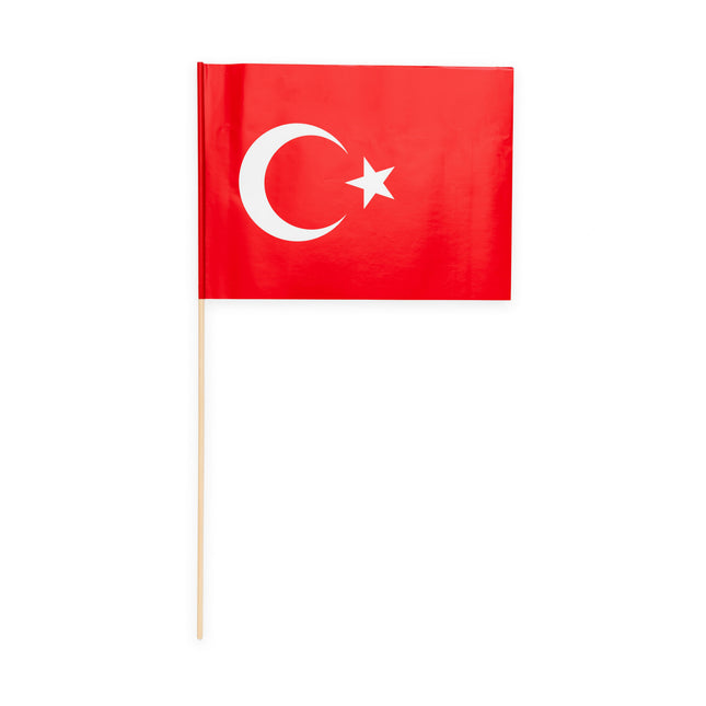 Turkiets flagga 10st