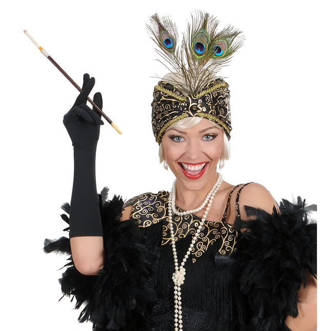 Svart Cigaretthållare 30cm