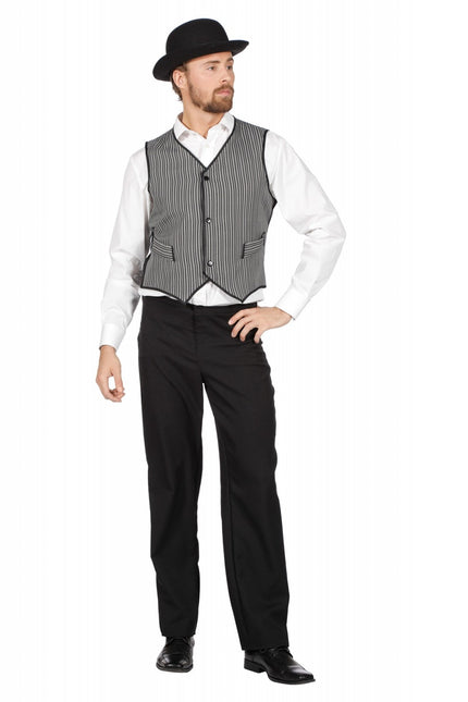 Randig Gilet Randig för herr