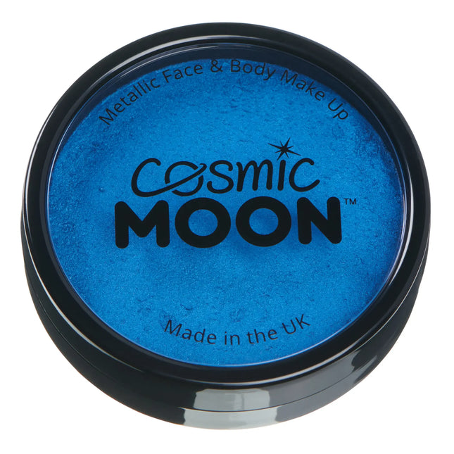 Cosmic Moon Metallic Pro Ansiktsfärg Tårtpottar Blå 36g