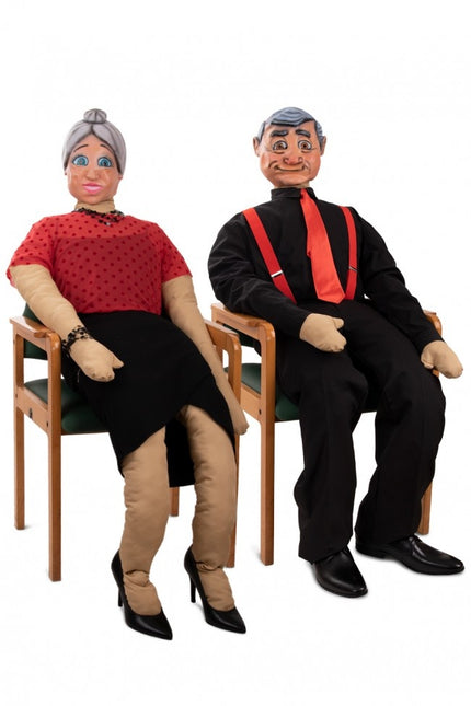 Fylla docklyx för Sarah och Abraham