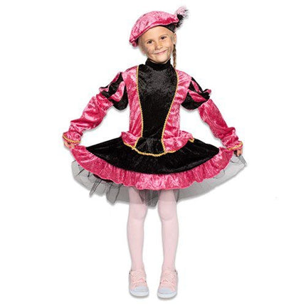 Pietenpak Kind Jurk Med Underkjol Rosa