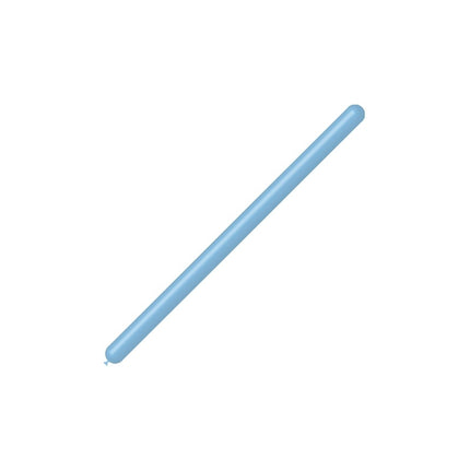 Ljusblå modelleringsballonger 5cm 150cm 50st
