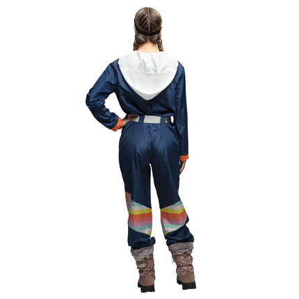 Färgad Skiddräkt Dam