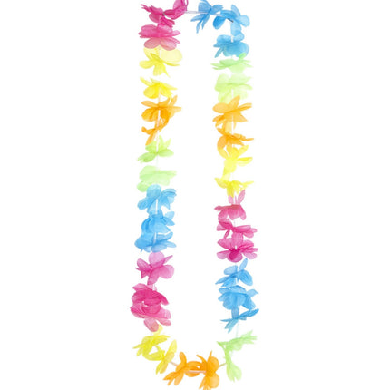 Färgad Hawaii Krans Ljus