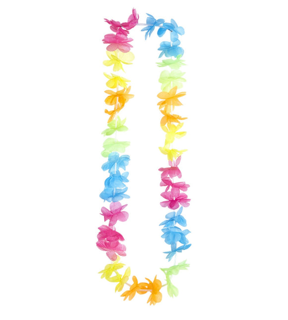 Färgad Hawaii Krans Ljus