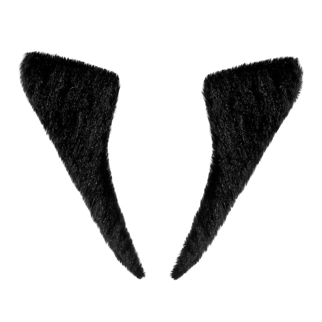 Svarta fejkade polisonger 2 delar