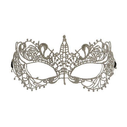 Ögonmask i spets Elfenben Färg