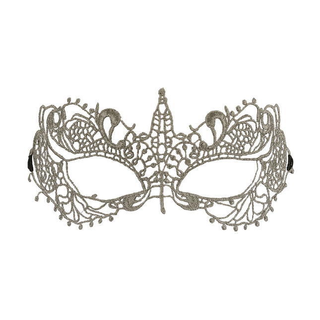 Ögonmask i spets Elfenben Färg