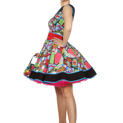 Pop Art Dress Ladies Pop Art