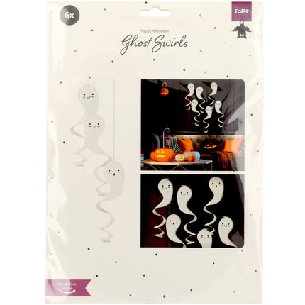 Halloween Hängande Spiraler Spöken