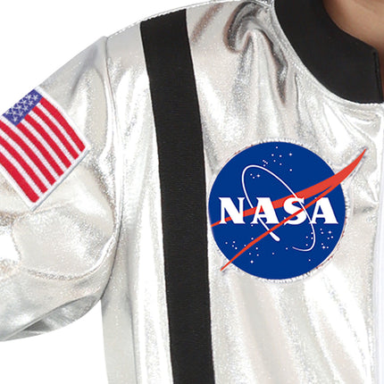 Astronautdräkt Silverpojke