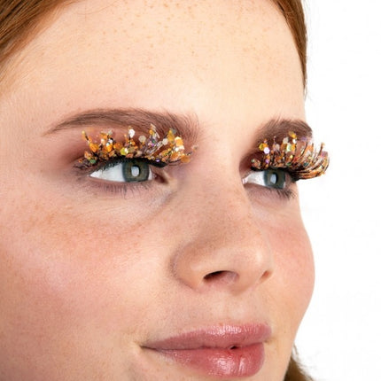 PXP Fake Lashes Glitter Glow In The Dark Tournesol Calypso