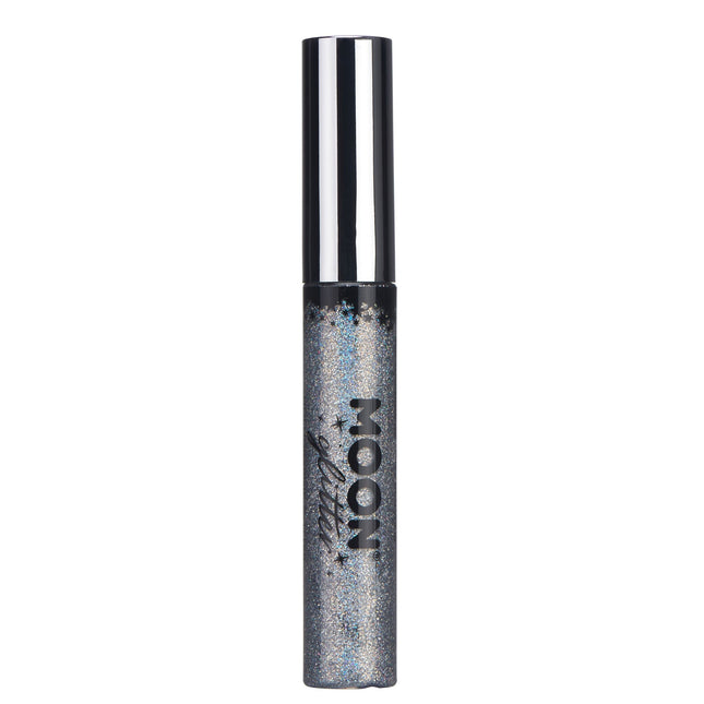 Moon Glitter Holografisk Glitter Eye Liner Silver 10ml