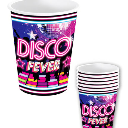 Disco 70S Bägare 240ml 6st
