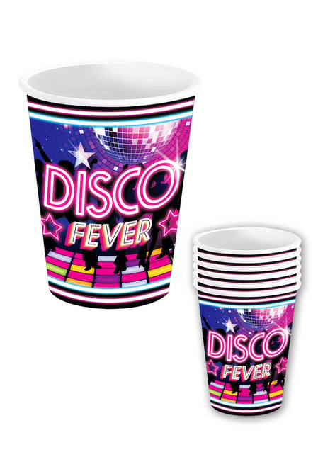 Disco 70S Bägare 240ml 6st