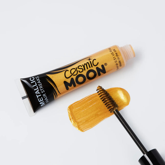 Cosmic Moon Metalliska hårstrån Guld 15ml
