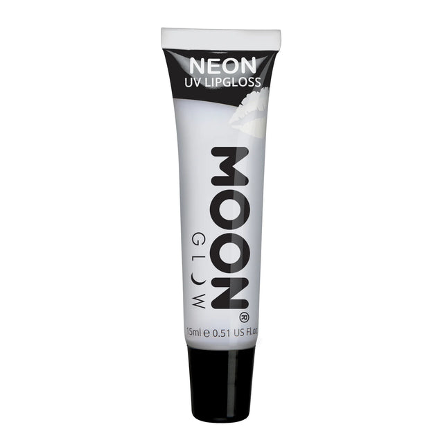 Moon Glow Neon UV Läppglans Vit Vanilj 15ml