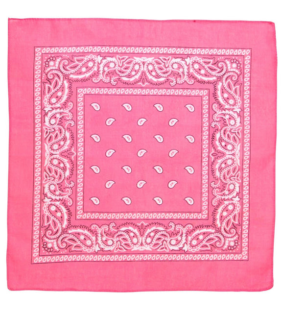 Hippie 60S Bandana Rosa 55cm
