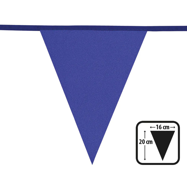 Blå Girlang Glitter 6m