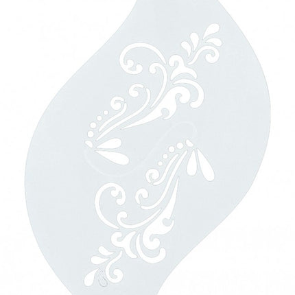 Vit sminkmall Fe blommande